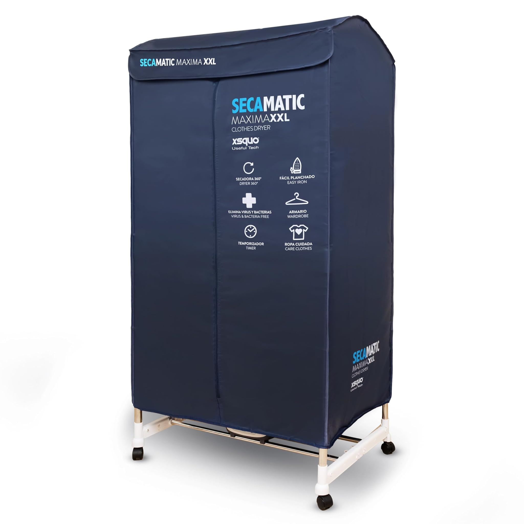 Secamatic Maxima XXL 2500, Secafora de ropa sin fricvion
