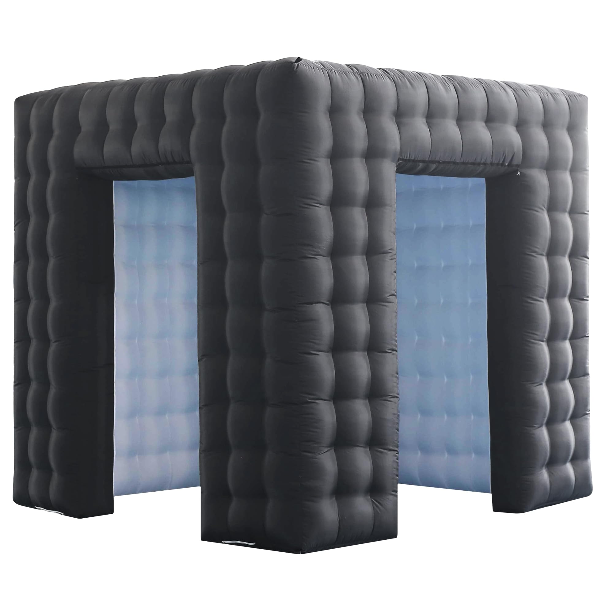 Sayok - Alloggiamento Gonfiabile per Foto con LED, Nero