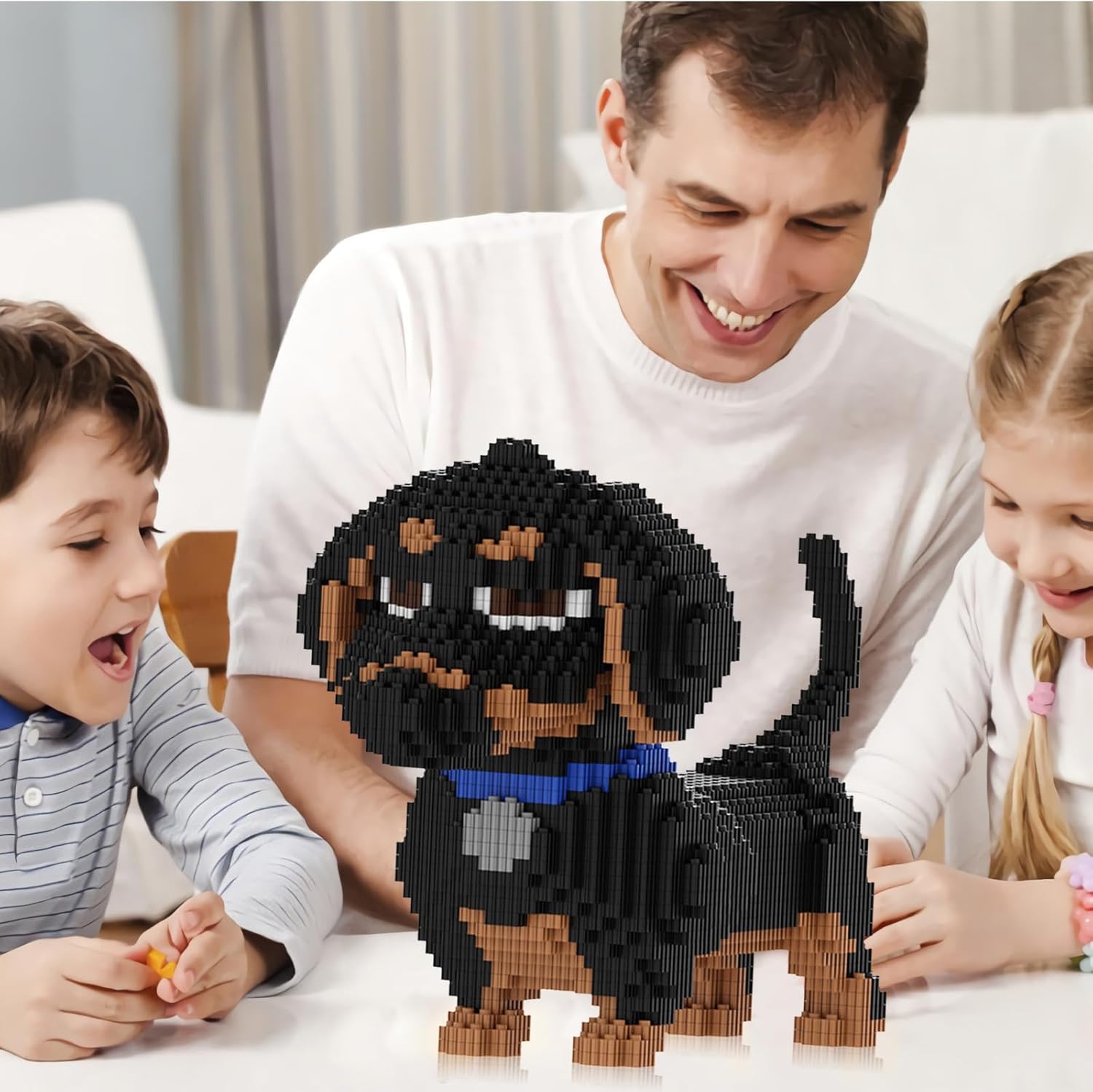 Set Mattoncini da Costruzione per Cani - Micro Blocchi - immagine 6