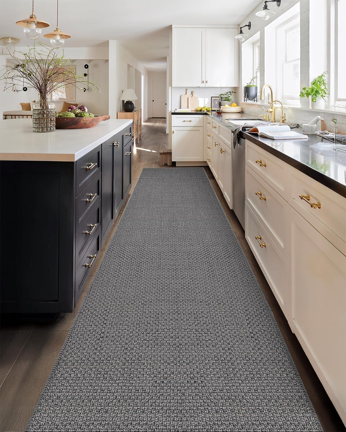 Color&geometry Tappeto Runner Lavabile 91x305 cm - immagine 7