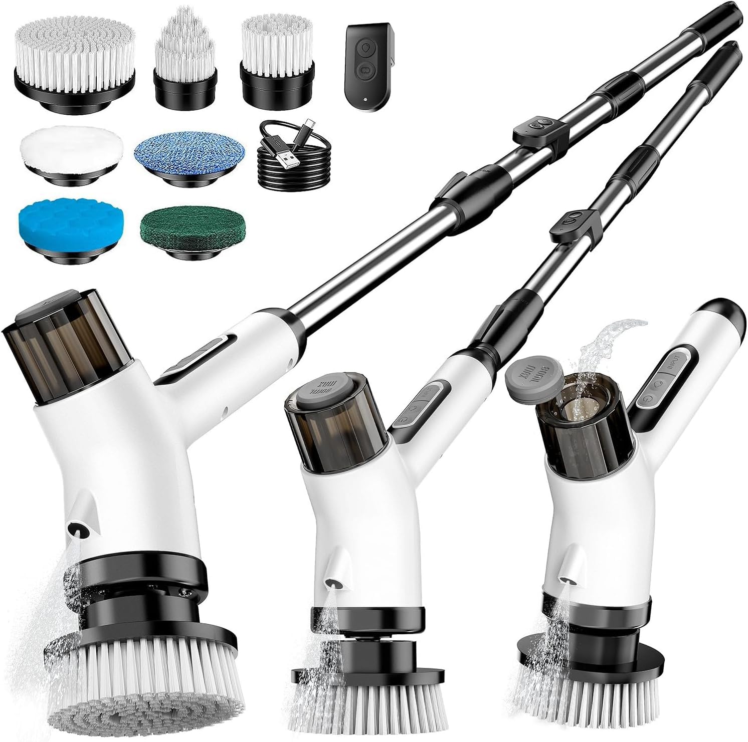 Spazzola Rotante Elettrica per Pulizia Casa IPX7