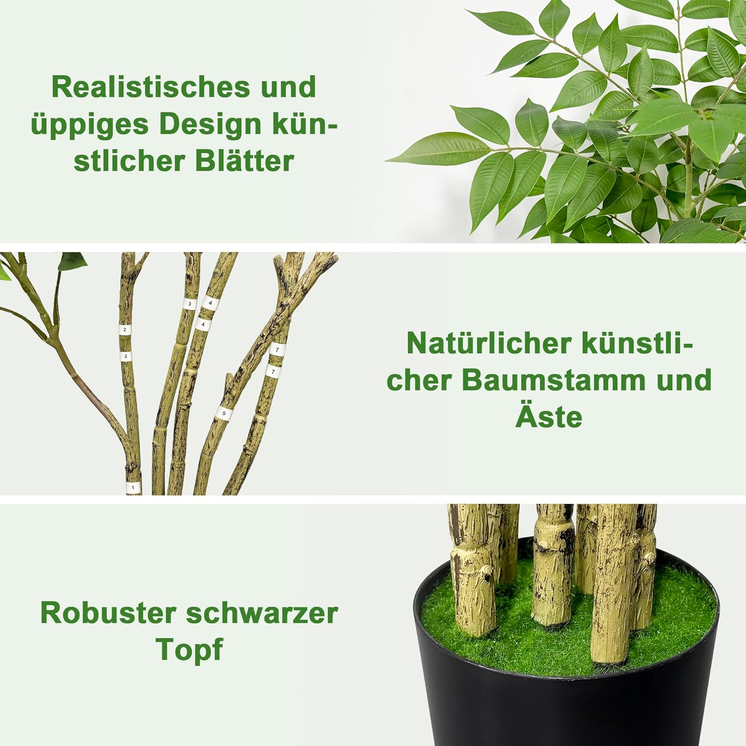 Albero di Sommacco Artificiale 180 cm - immagine 6