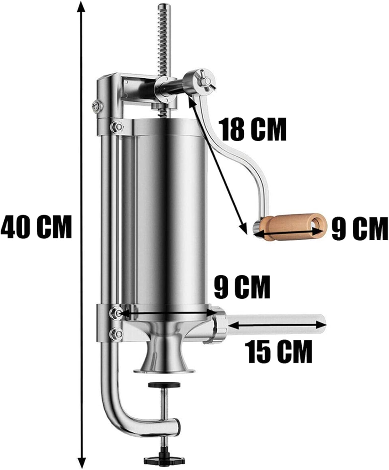 Joyeee Macchina di Salsiccia Manuale 2.5 LB - immagine 3