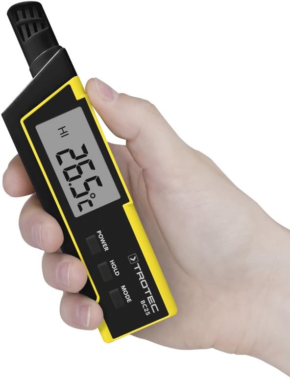 Trotec Igrometro BC25 - Misuratore Umidità e Termometro - immagine 4