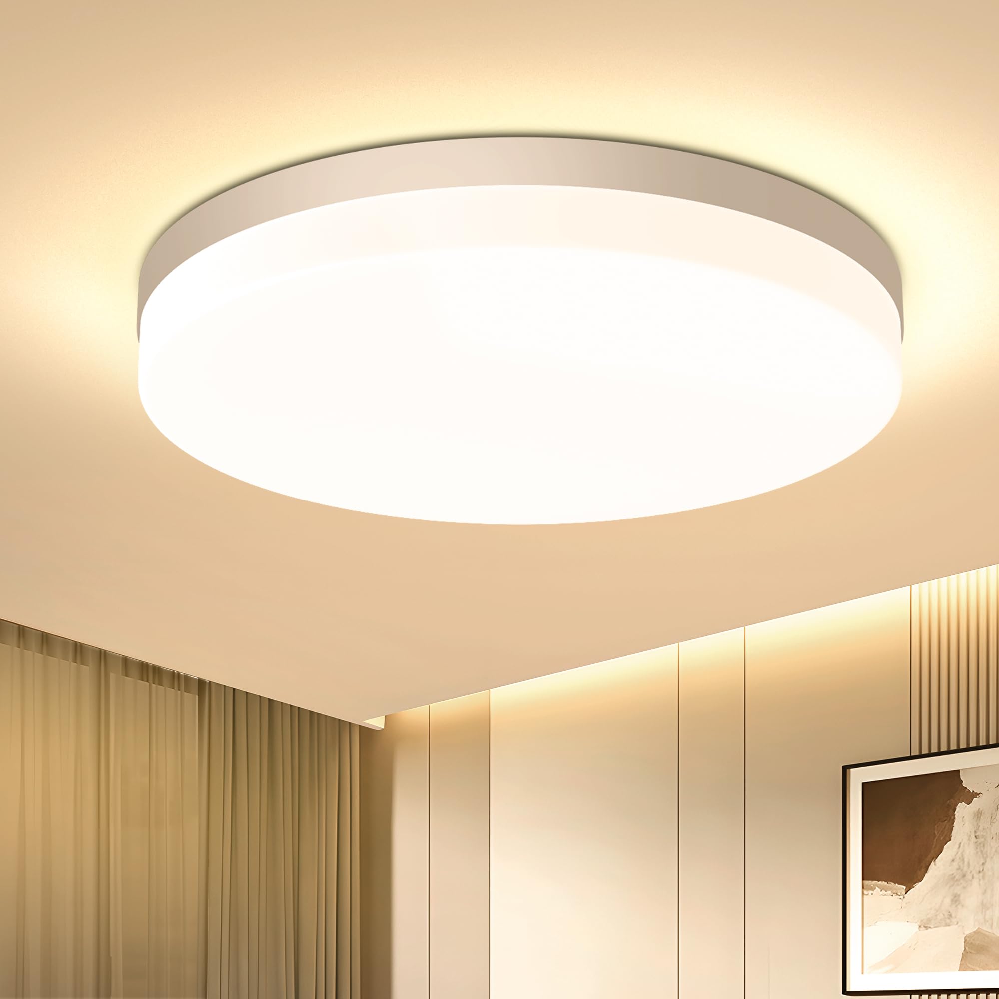 Easy Eagle Plafoniera LED Soffitto 48W Rotonda Ø30CM