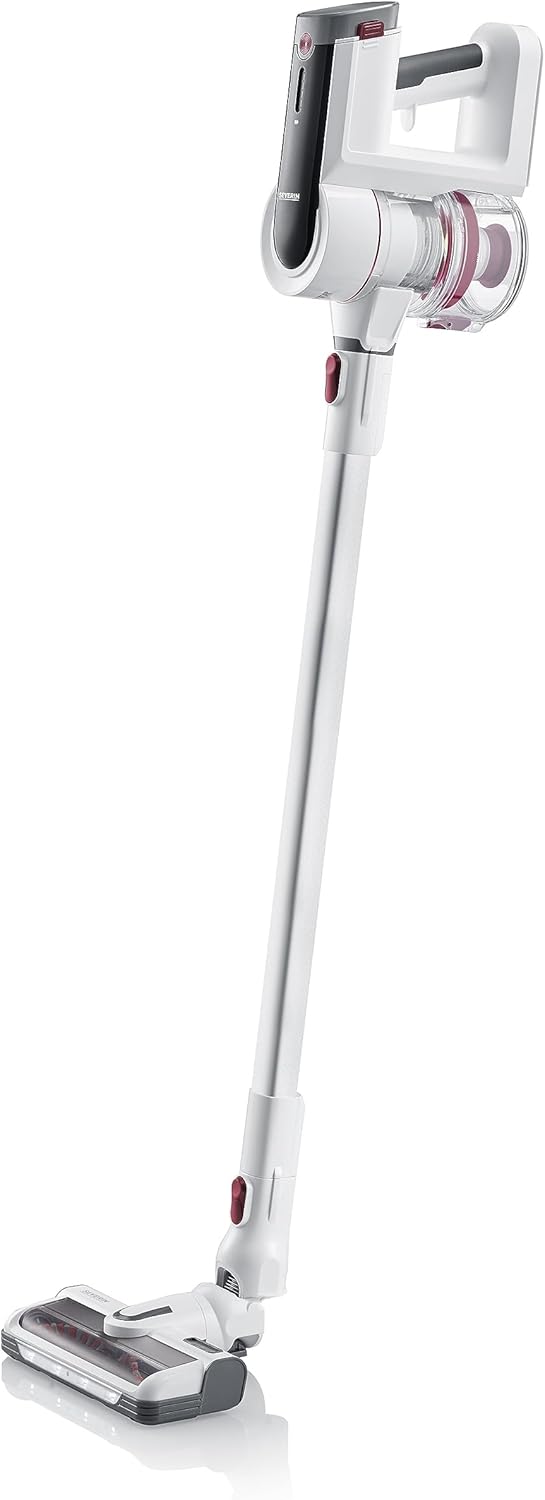 Severin HV 7166 - Aspirapolvere Senza Filo 60min, Bianco