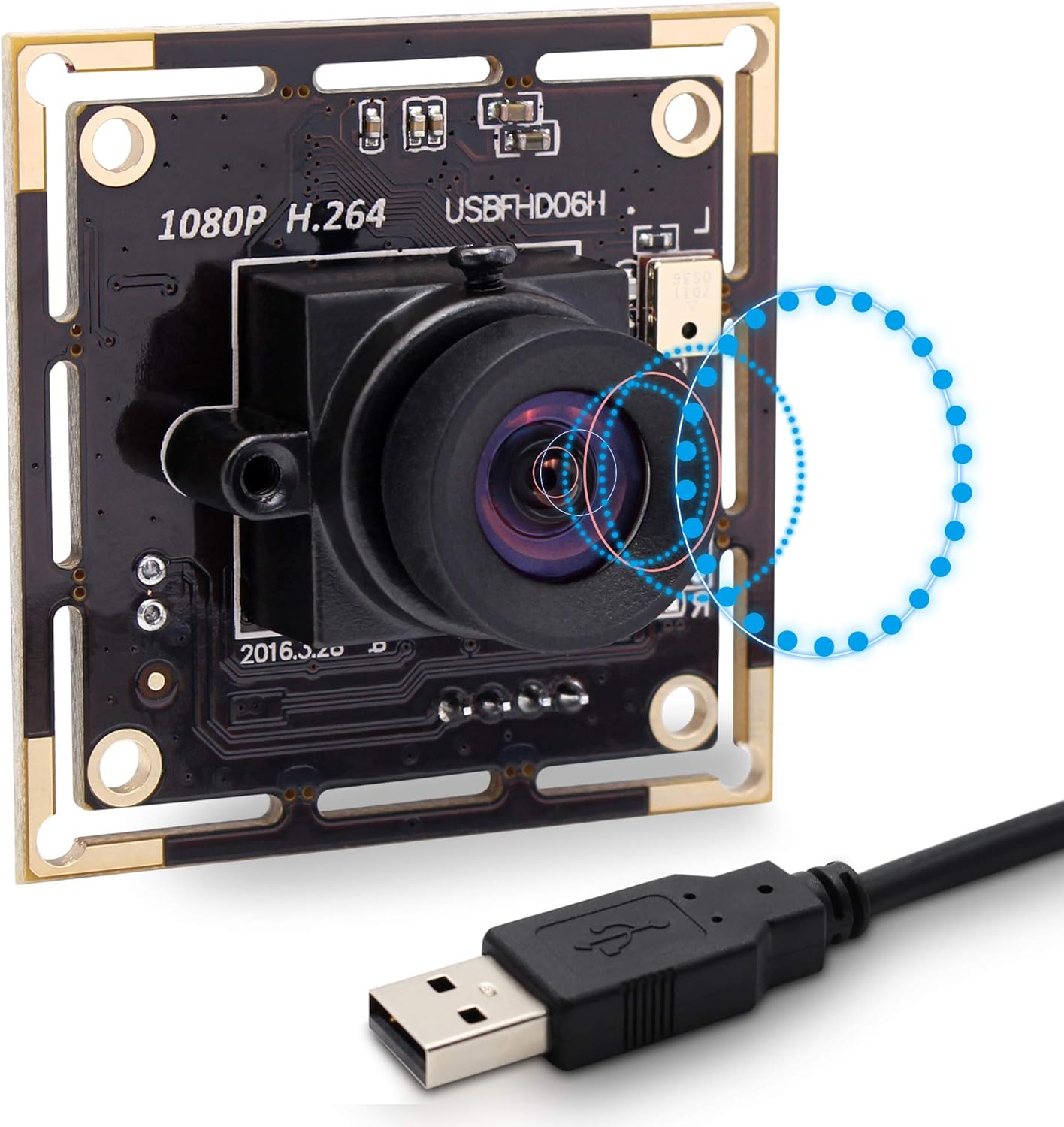 Svpro Scheda Telecamera 1080P con Microfono - immagine 1