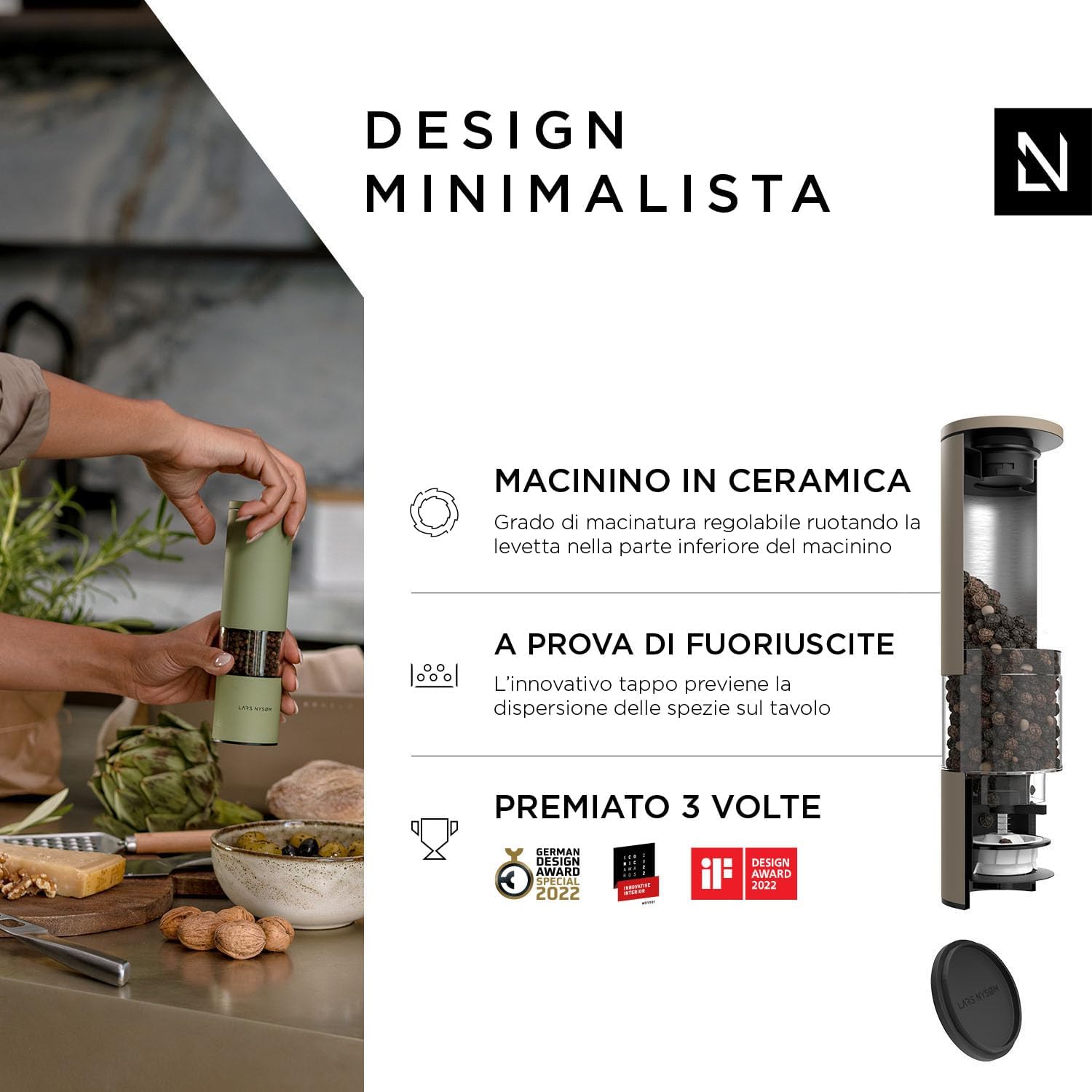 Lars Nysøm Set 2 Macina Sale e Pepe Manuale - immagine 2