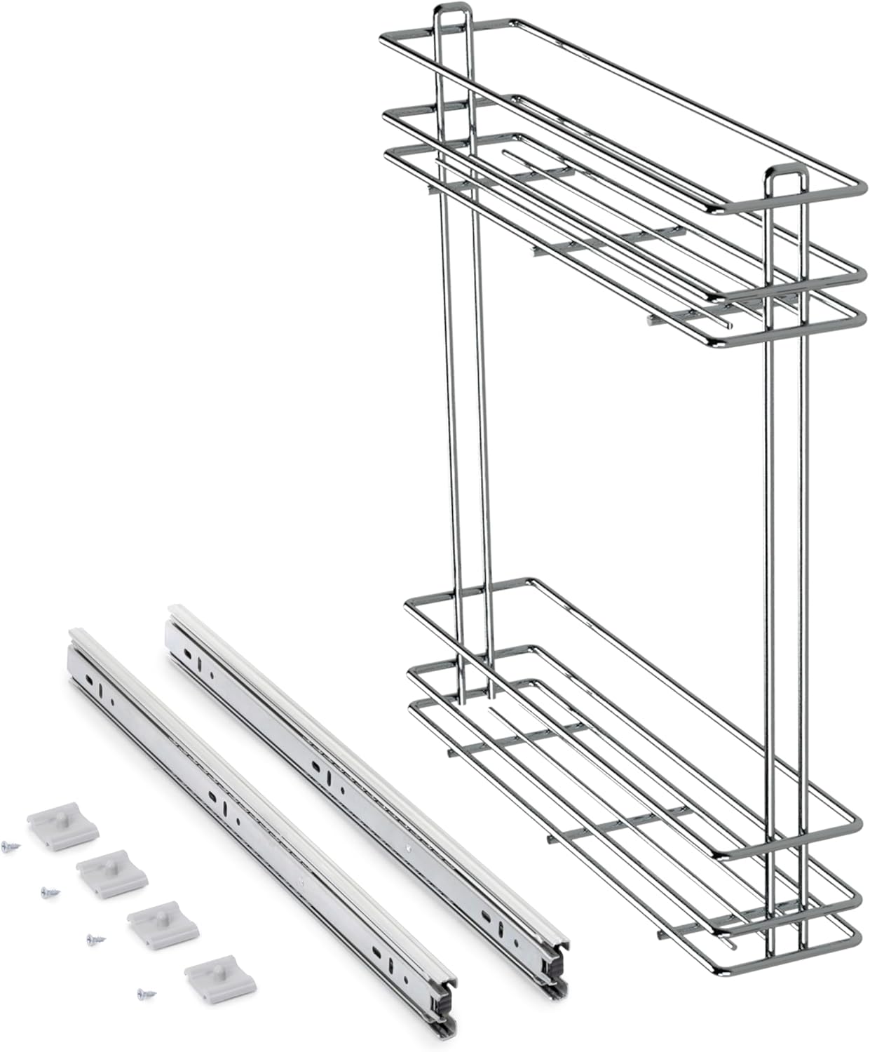Emuca Carrello Portabottiglie Estraibile per Cucina - immagine 1