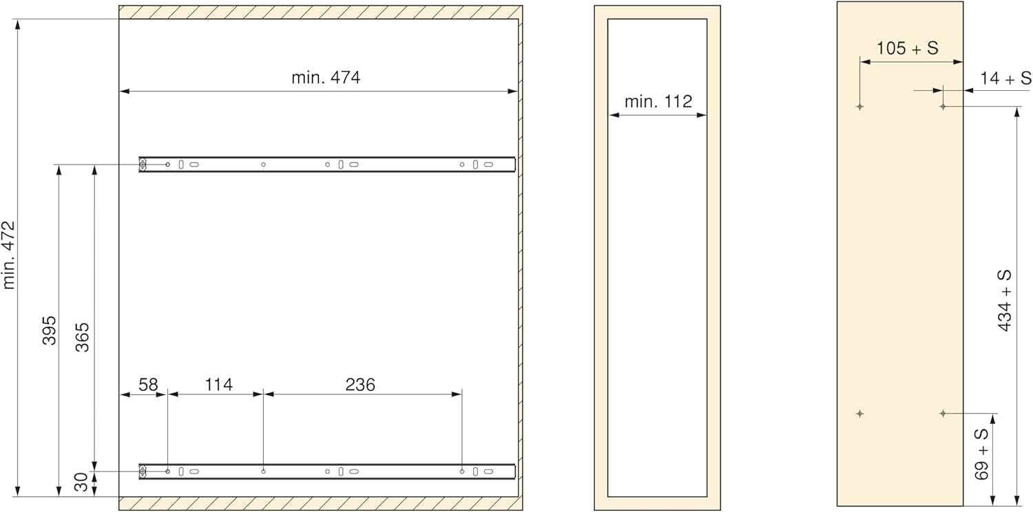 Emuca Carrello Portabottiglie Estraibile per Cucina - immagine 4