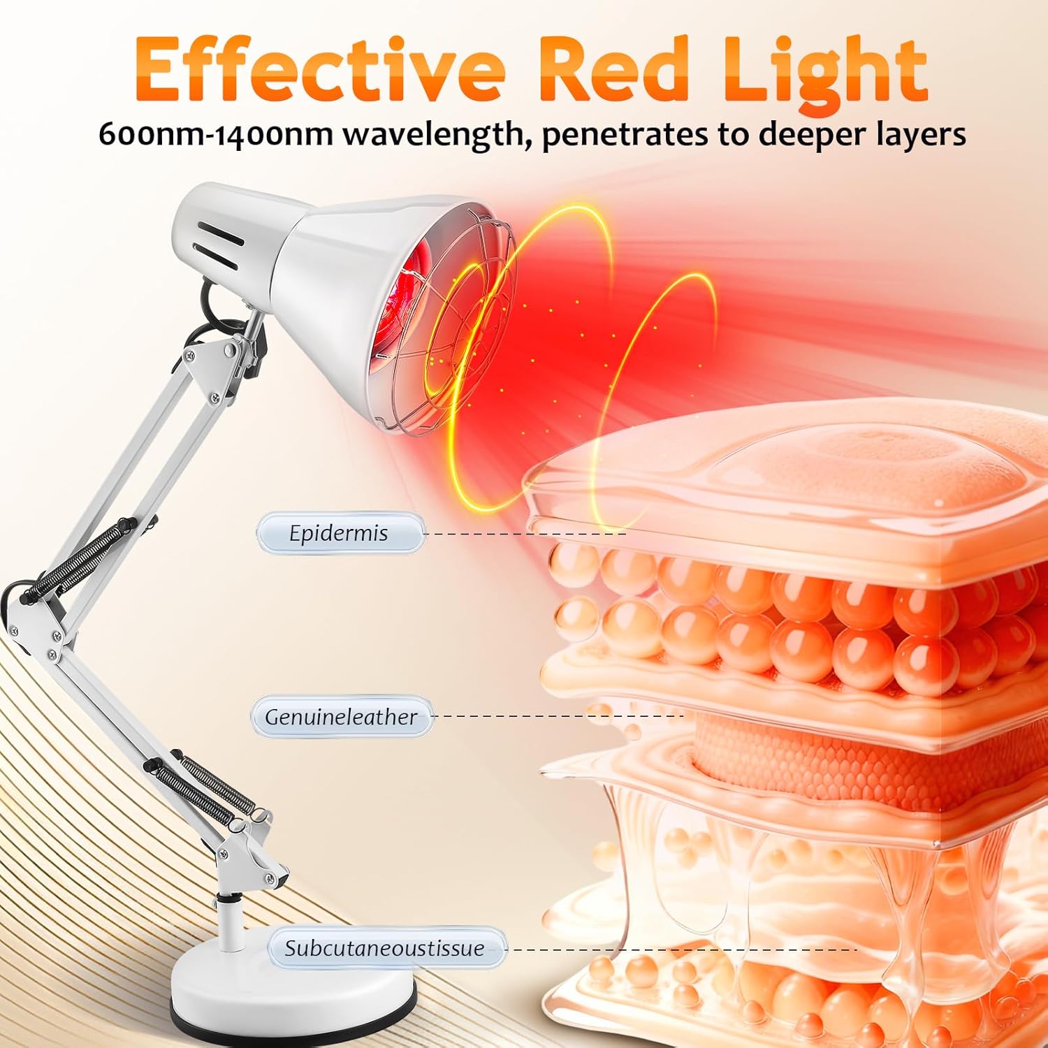 Lampada a Infrarossi 150W con Stand - immagine 2