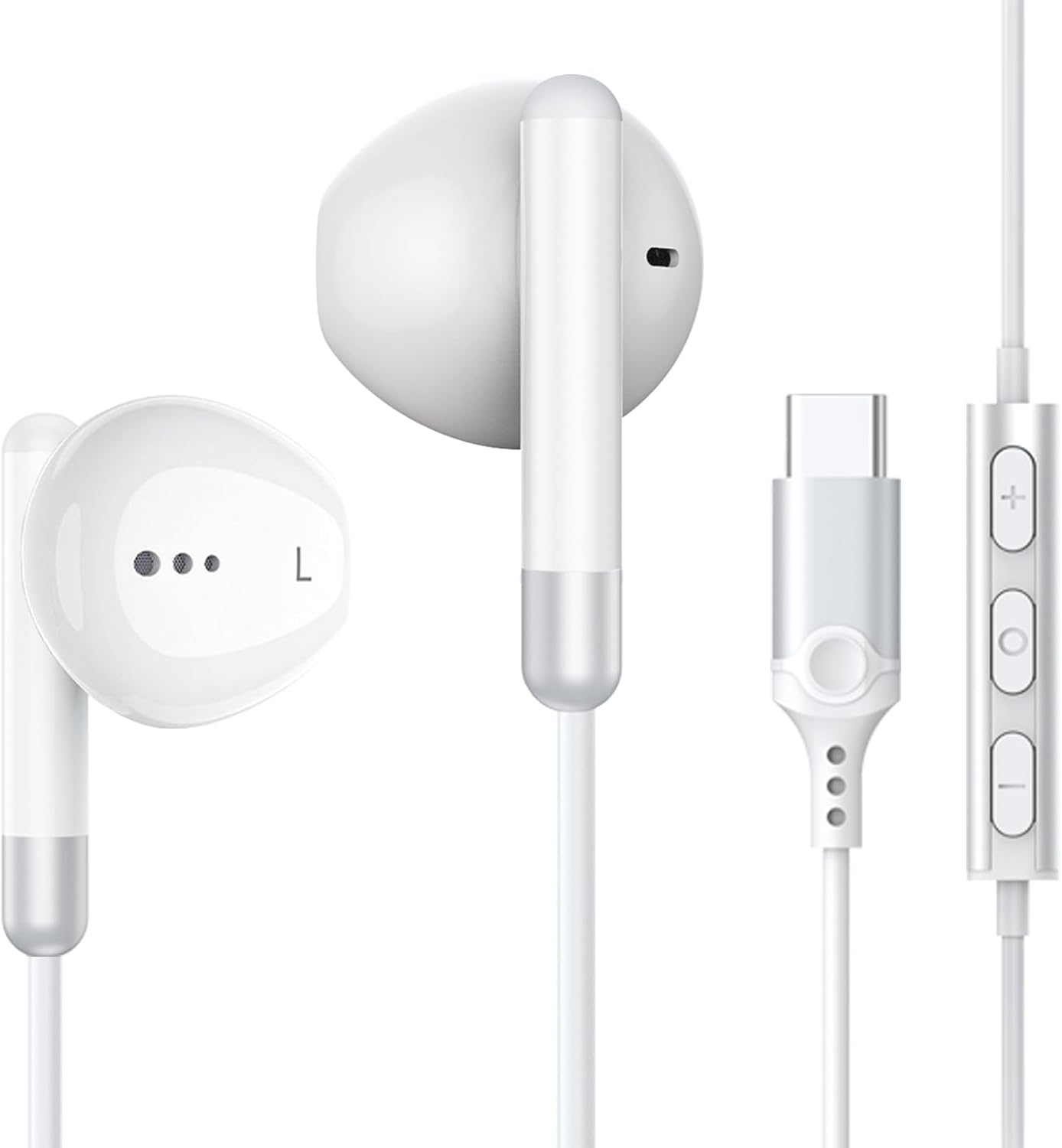 Cuffie USB-C In-Ear con Microfono - immagine 1