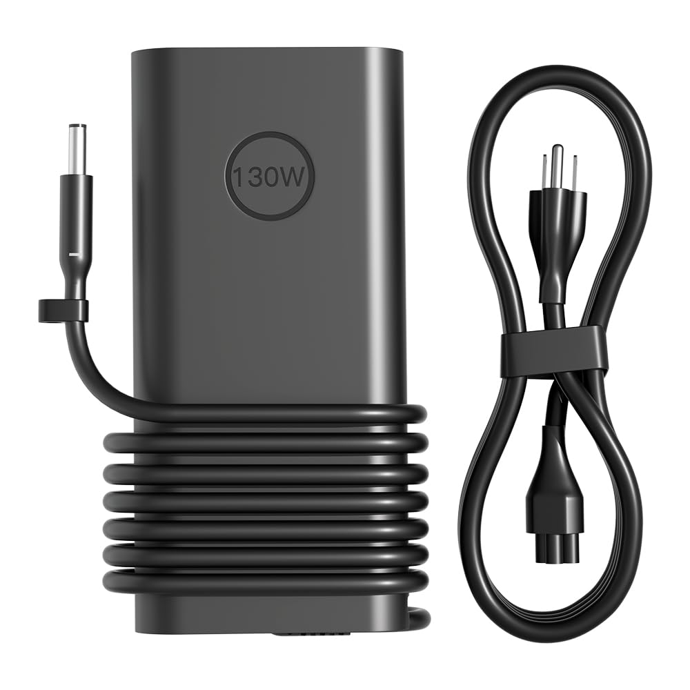 XPS 15 caricabatterie, adattatore CA da 130 W per Dell Xps 15 9530 9550 9560 9570 7590 Precision M3800 5510 5520 5530 5540 M2800 HA130PM130 DA130PM130 0 Adattatore di alimentazione per laptop Punta