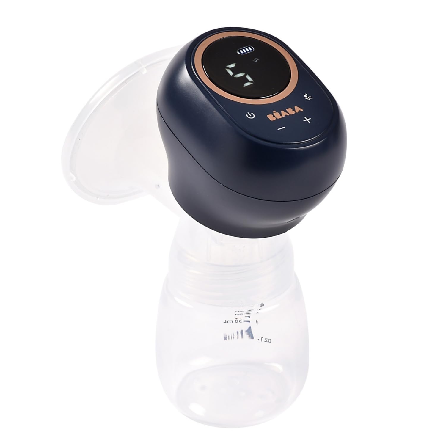 Béaba Tiralatte Elettrico Indossabile 180mL, Blu Notte