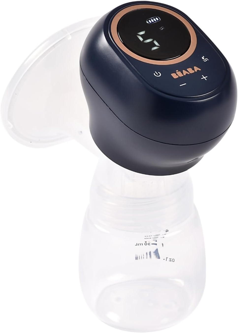 Béaba Tiralatte Elettrico Indossabile 180mL, Blu Notte - immagine 1