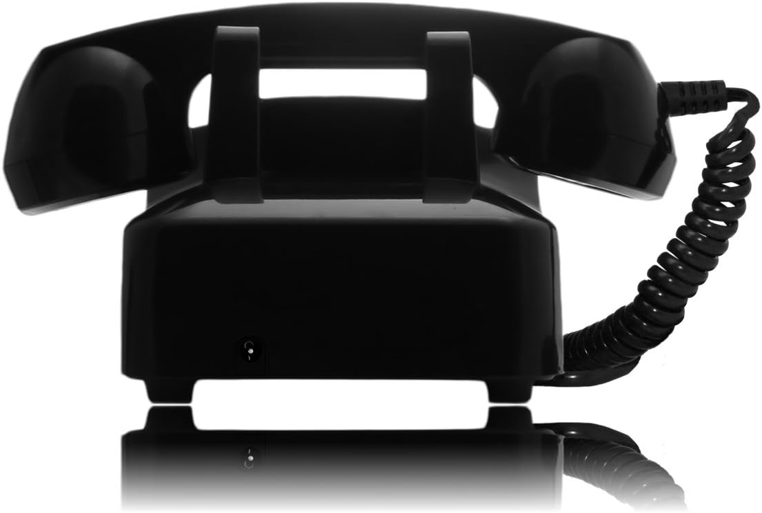 Opis Technology 60s Mobile 4G - Telefono da Tavolo Retrò, Nero - immagine 3