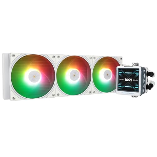 Thermalright FW 360 Ultra ARGB White CPU con Schermo LCD IPS