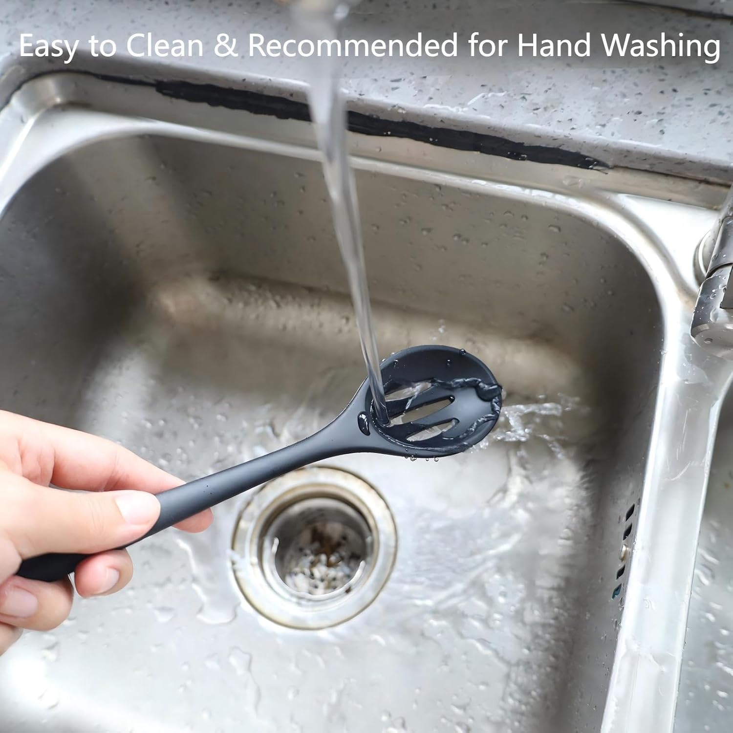 Set Utensili Cucina Silicone 4 Pezzi 27,5cm - immagine 6