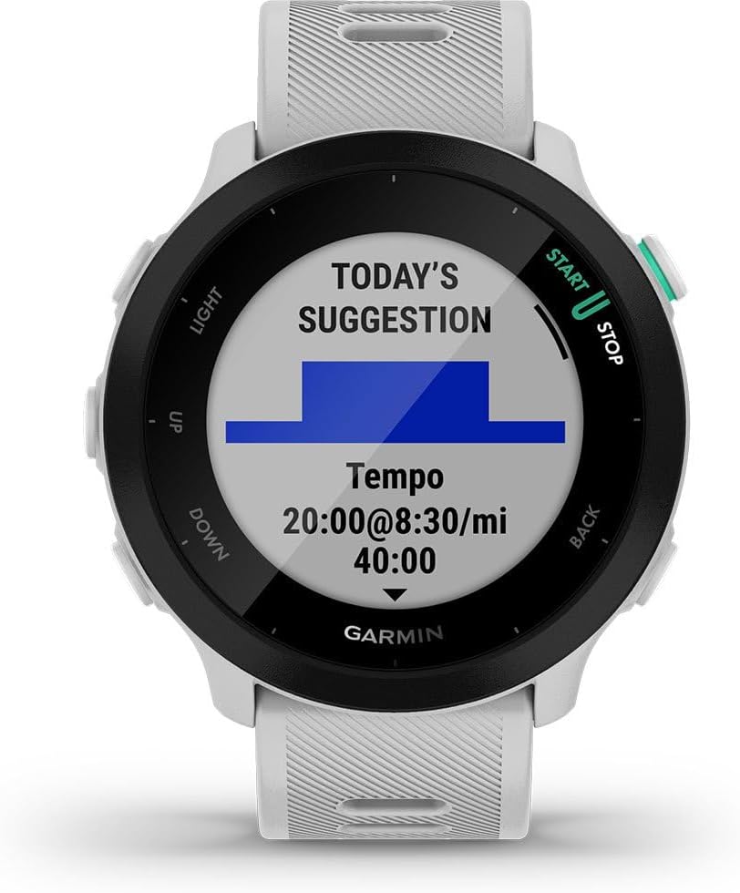 Garmin Forerunner 55 (Whitestone) - Smartwatch GPS - immagine 5