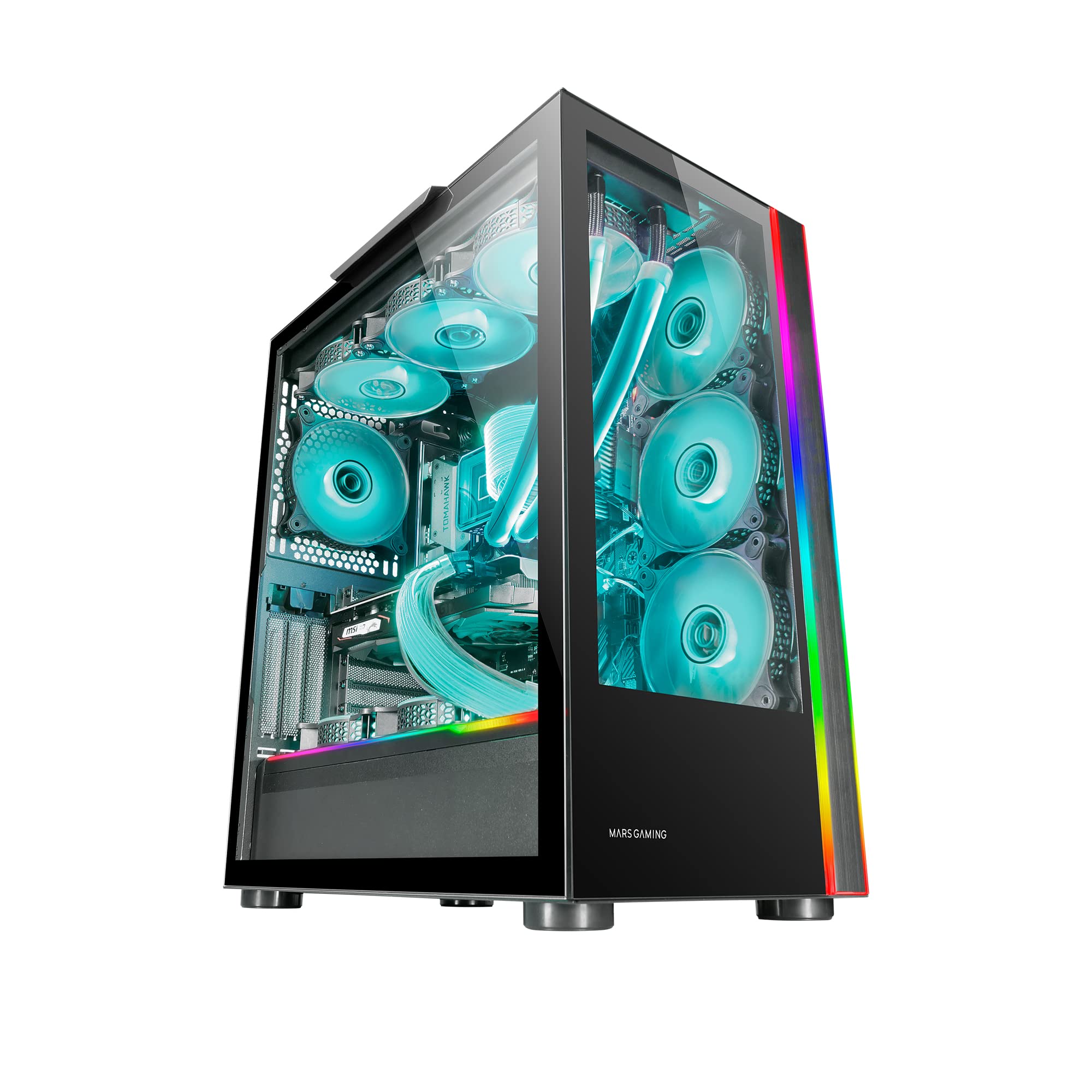 Mars Gaming MC-ULTRA - Torre Gaming Custom E-ATX XXL, Nero