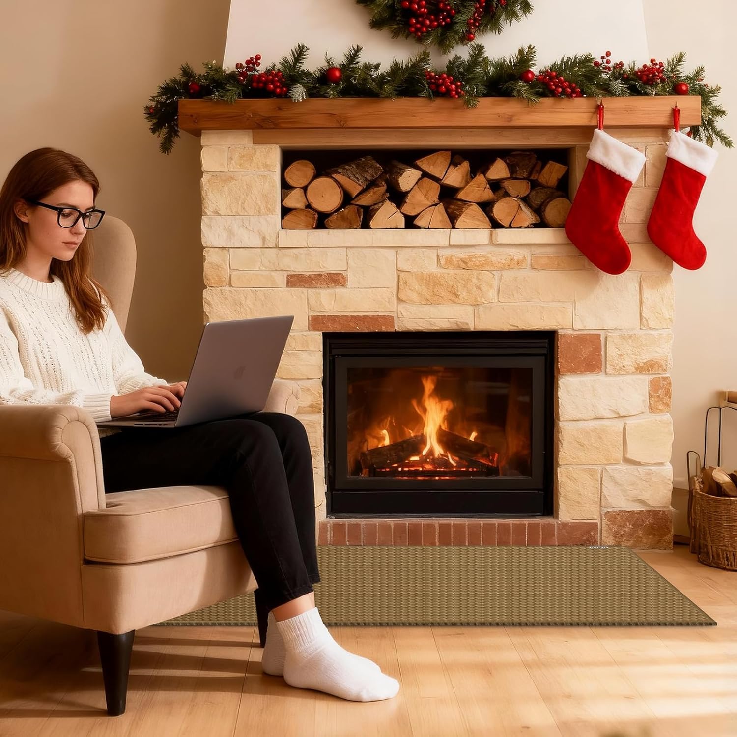 Tappeto Ignifugo per Camino e Barbecue - immagine 6