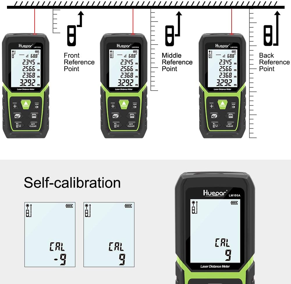 Huepar Metro Laser Professionale 100M - immagine 8