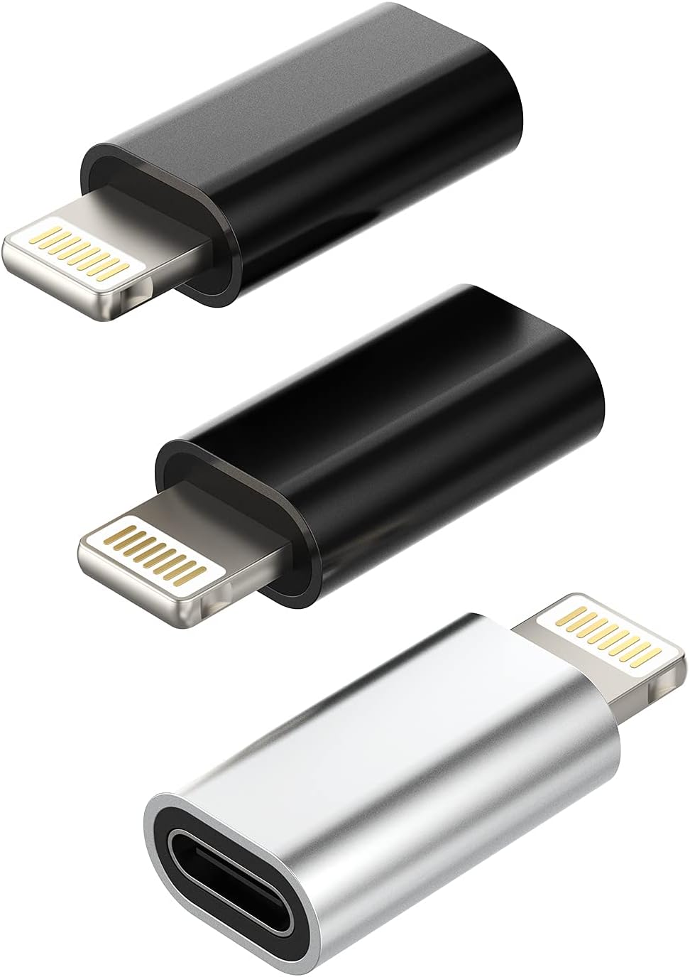 Adattatore Lightning a USB C (3 confezioni) - immagine 1