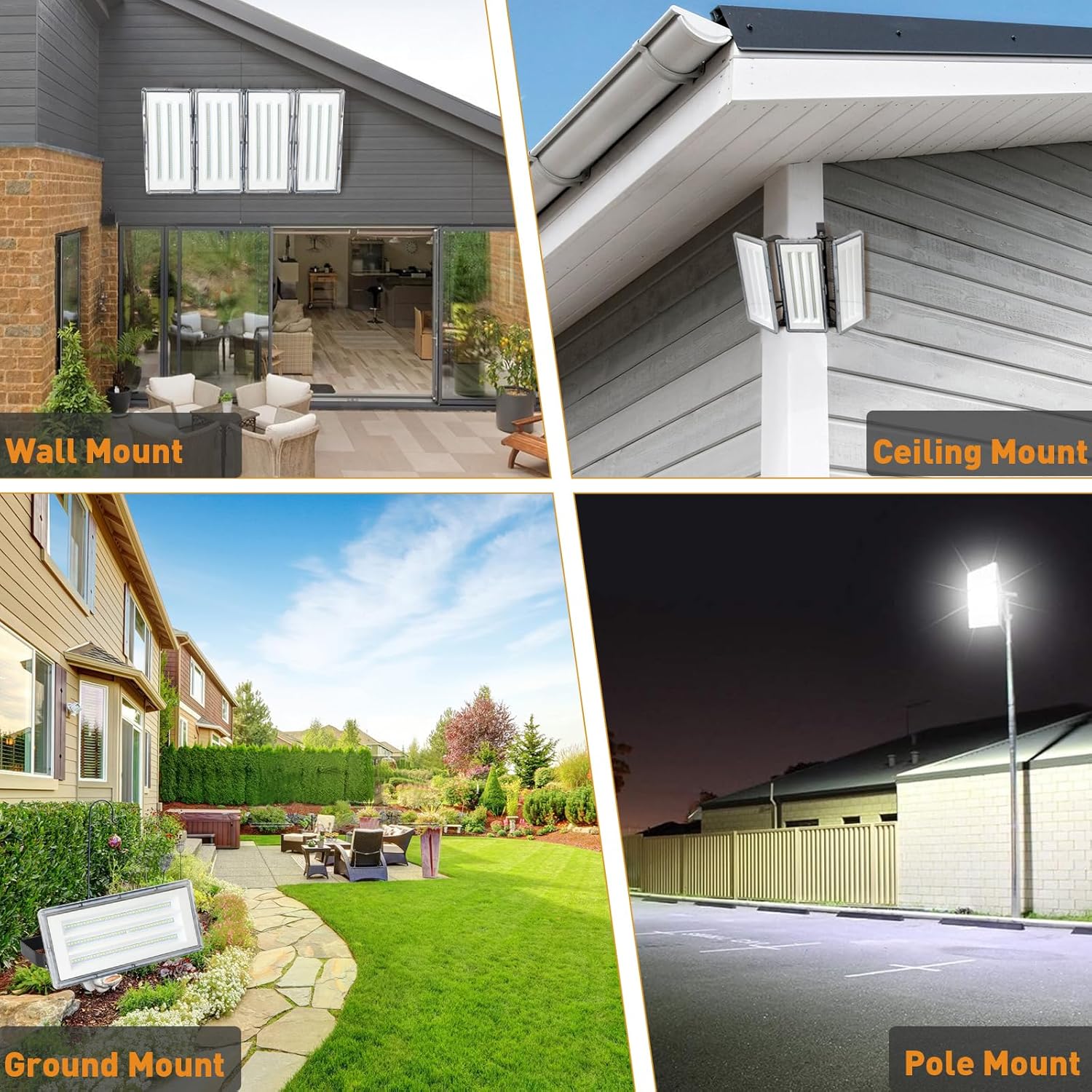 Annifunly Faretto LED da Esterno 400W 40000LM IP67 - immagine 6