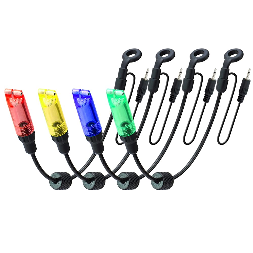 Scambisti per Pesca alla Carpa con Luce LED, 4 pezzi