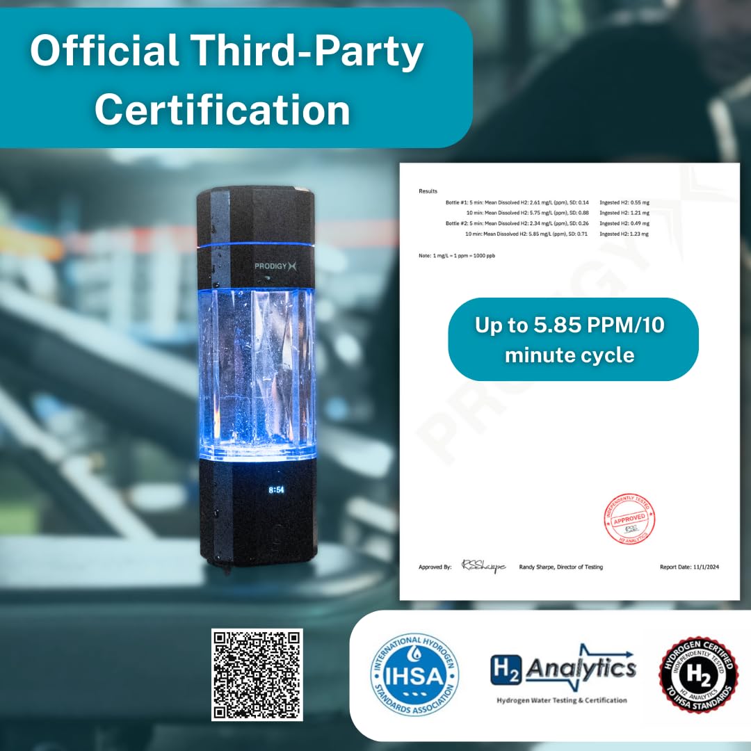Prodigy X Bottiglia d’Acqua Idrogenata 210ml - immagine 5