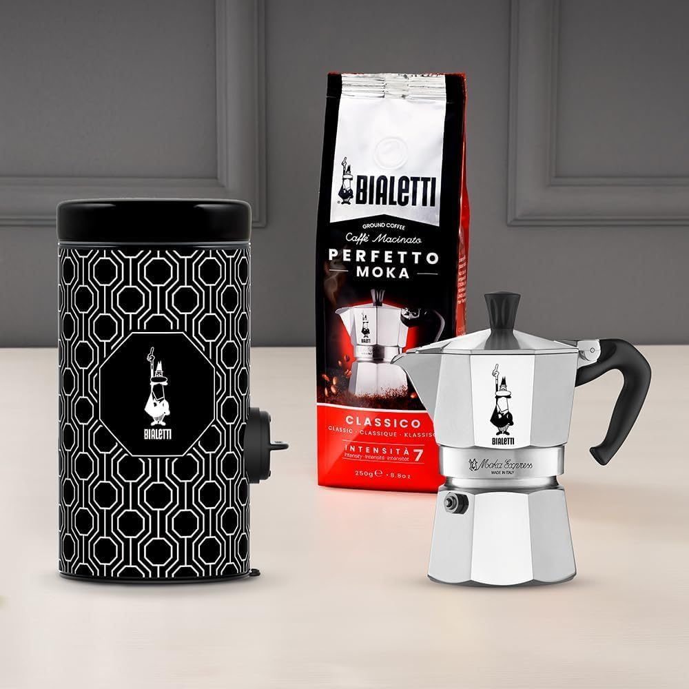 Bialetti Dosacaffè Dosa caffè, Nero E Bianco - immagine 2