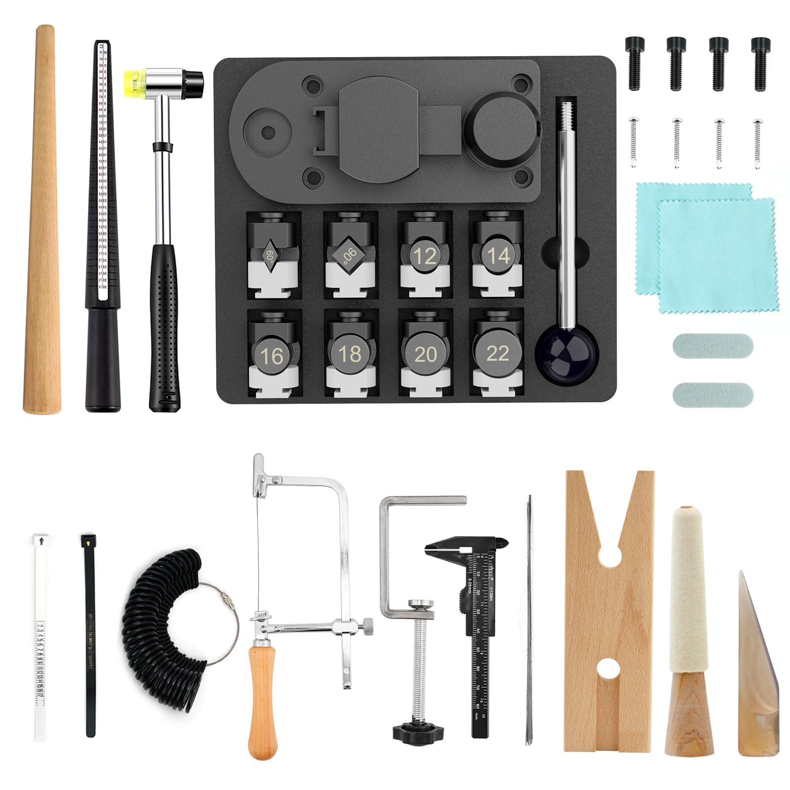 Gaxpak Kit Piegatura Anelli per Creazione Gioielli