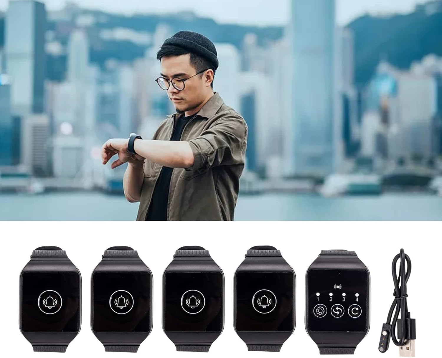 Cercapersone da Polso Wireless 433.92 MHz per Caregiver - immagine 6