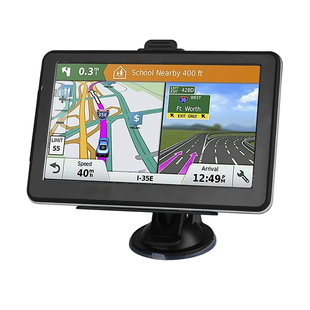 Riloer Navigatore GPS Universale 7" per Camion e Auto
