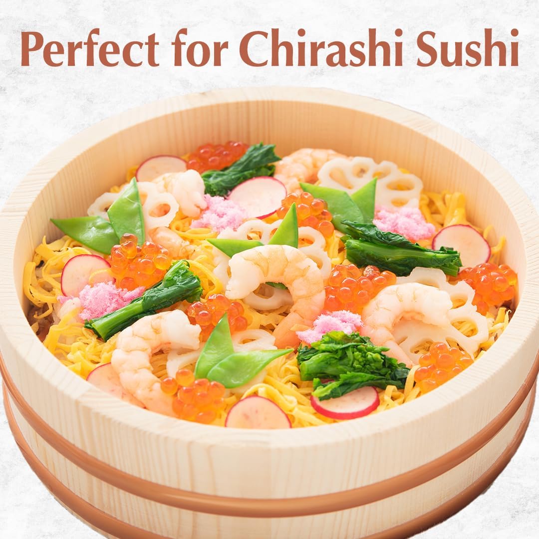 Tikusan Hangiri Sushi Riso Mescolatore 27cm - immagine 5