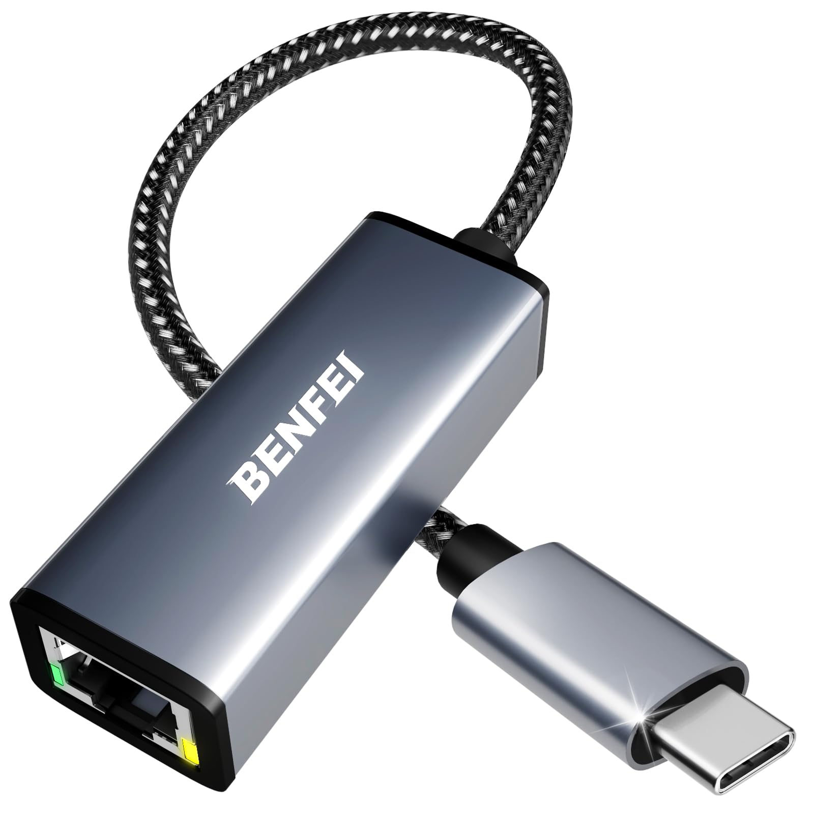 Benfei Adattatore USB C a Ethernet RJ45 LAN