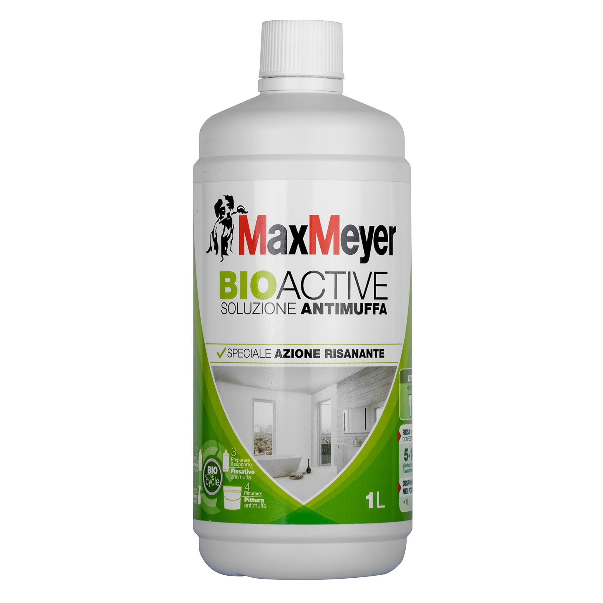 Maxmeyer Soluzione Antimuffa Bioactive INCOLORE 1 L