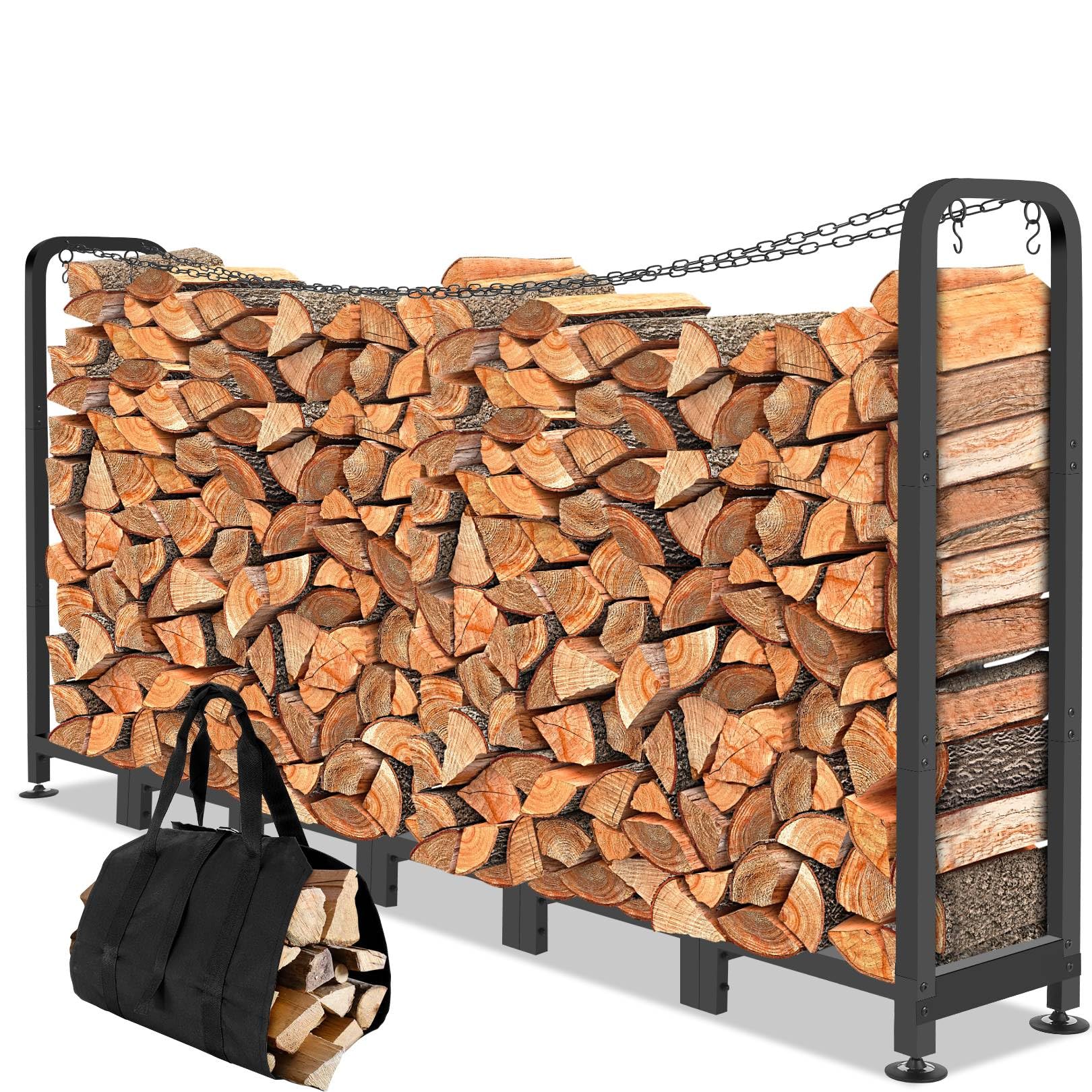 Himimi® Legnaia da Esterno 235x32x116cm