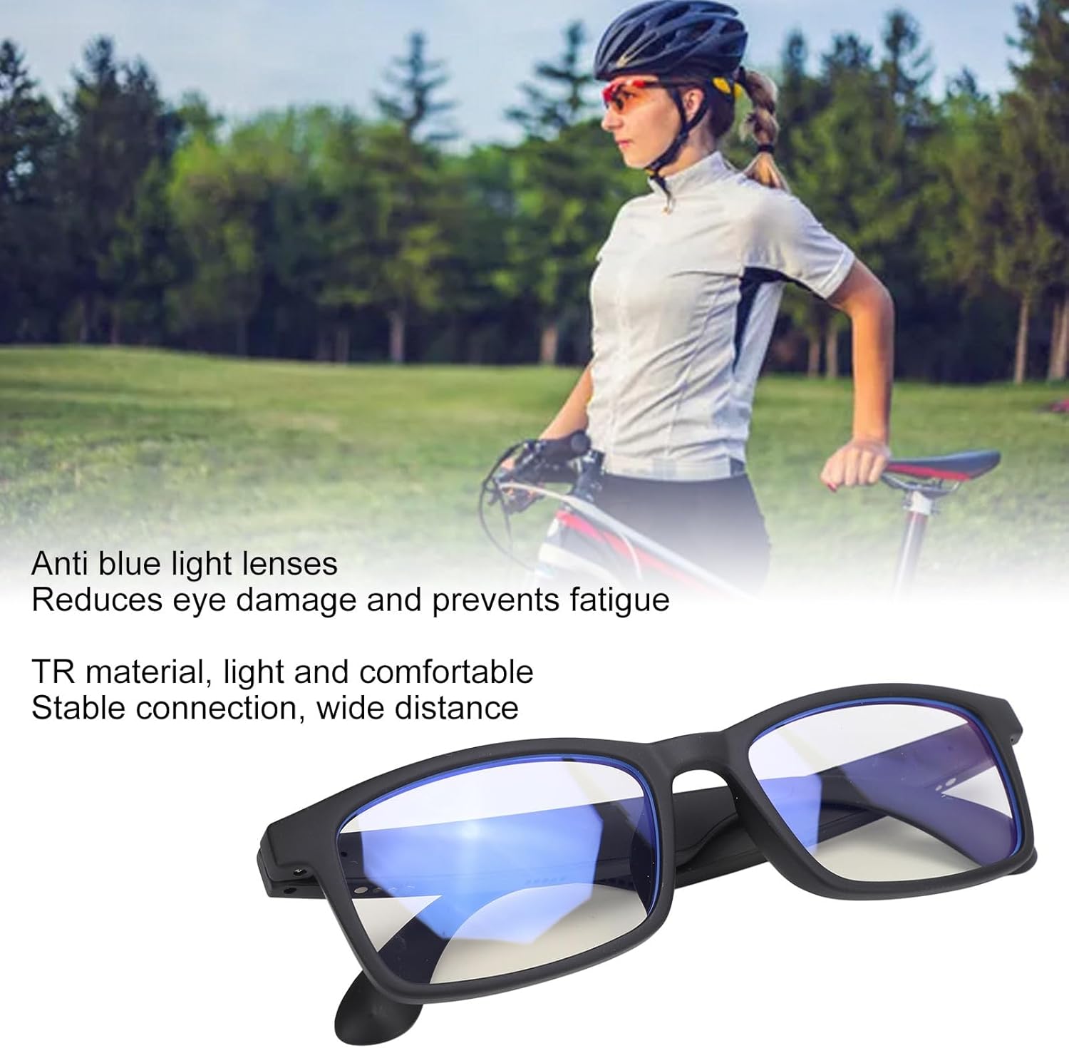 Jectse Occhiali Intelligenti Audio Bluetooth - immagine 3