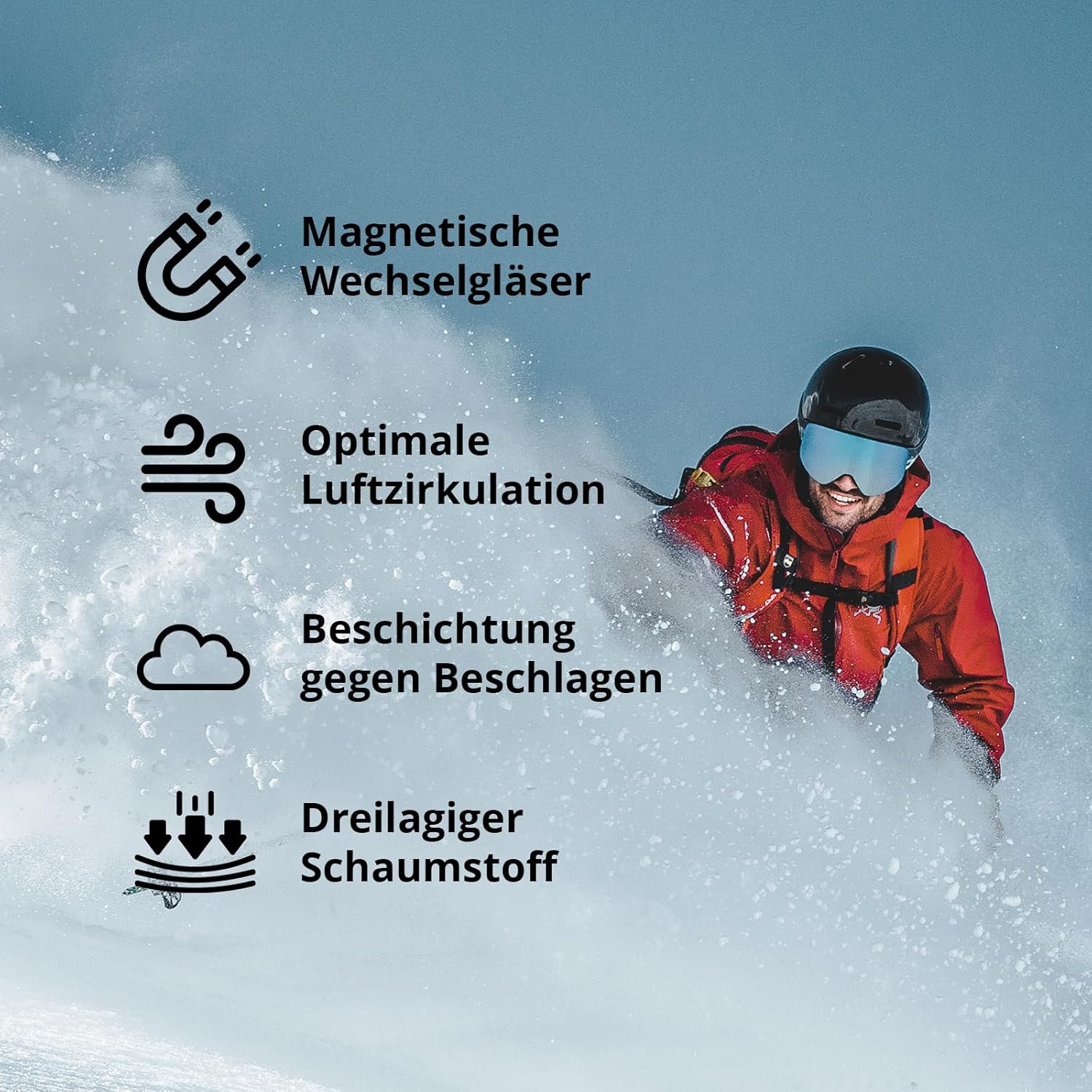 NAKED Optics The NOVA Occhiali da Sci - immagine 4