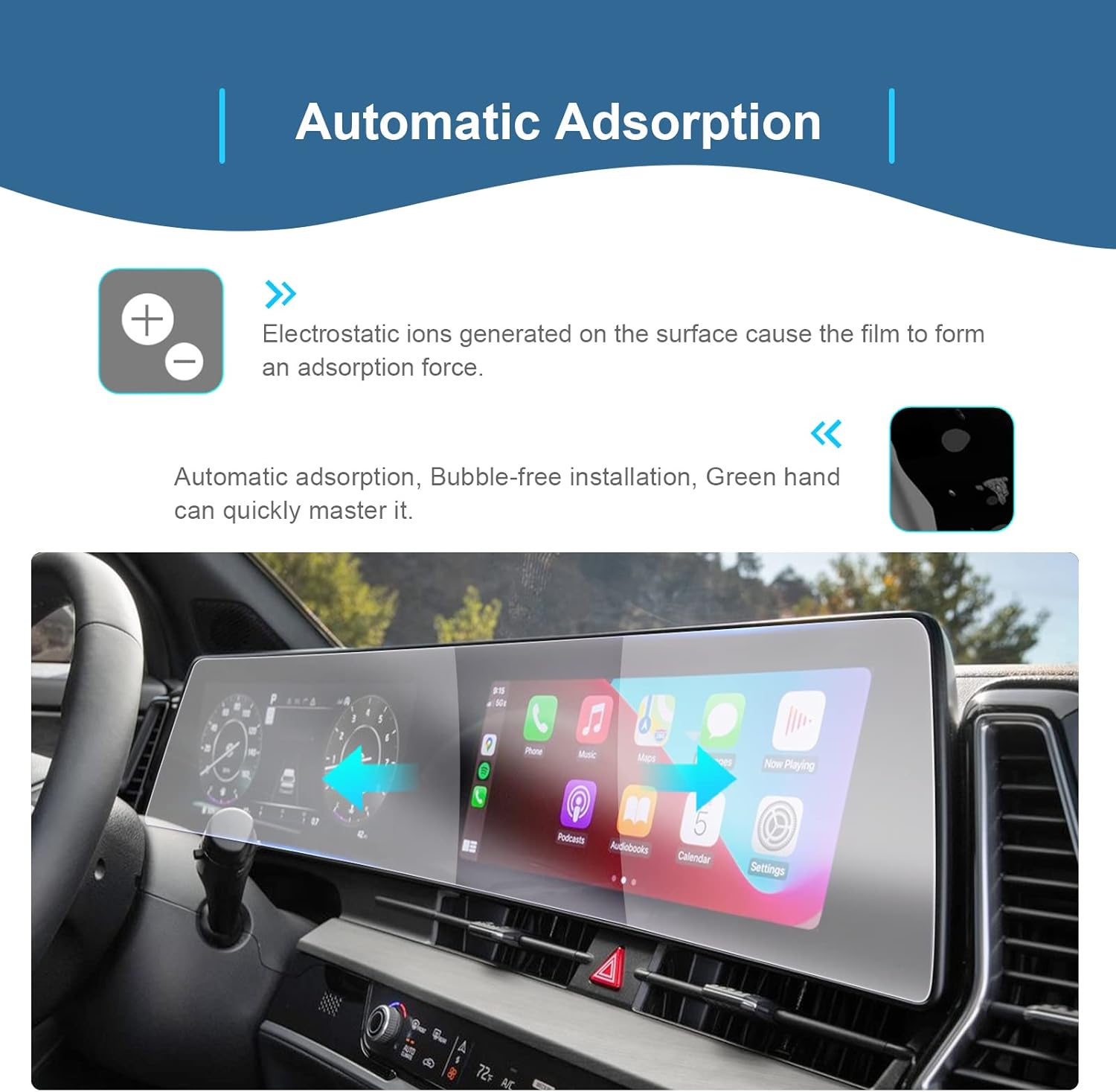 Gafat Pellicola Protettiva Navigation + Virtual Cockpit - immagine 6