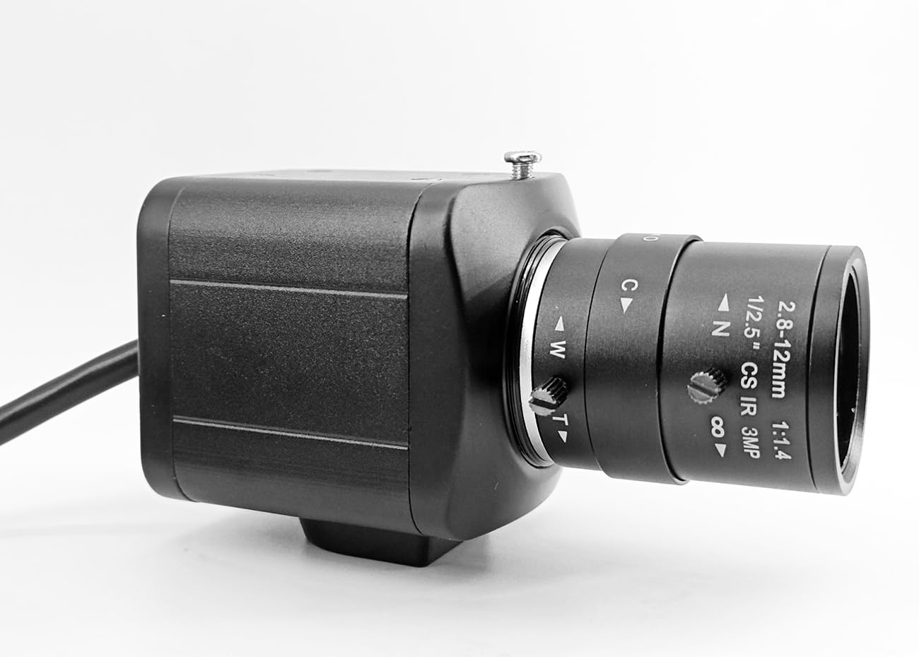 Telecamera Sicurezza IP POE 2K 4MP HD H.265 WDR 2.8-12mm