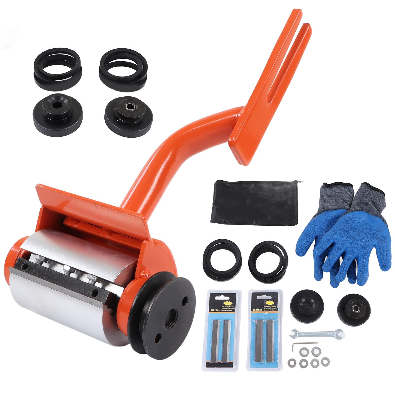 Sbucciatrice per Tronchi Multifunzionale con 6 Lame