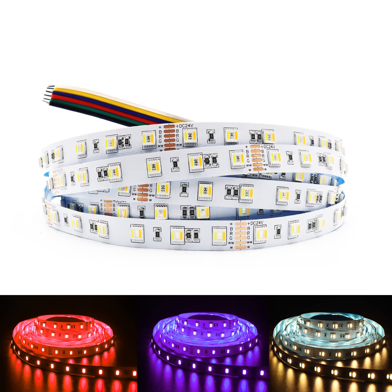 Arotelicht Striscia LED RGB+CCT 5m 24V 5in1