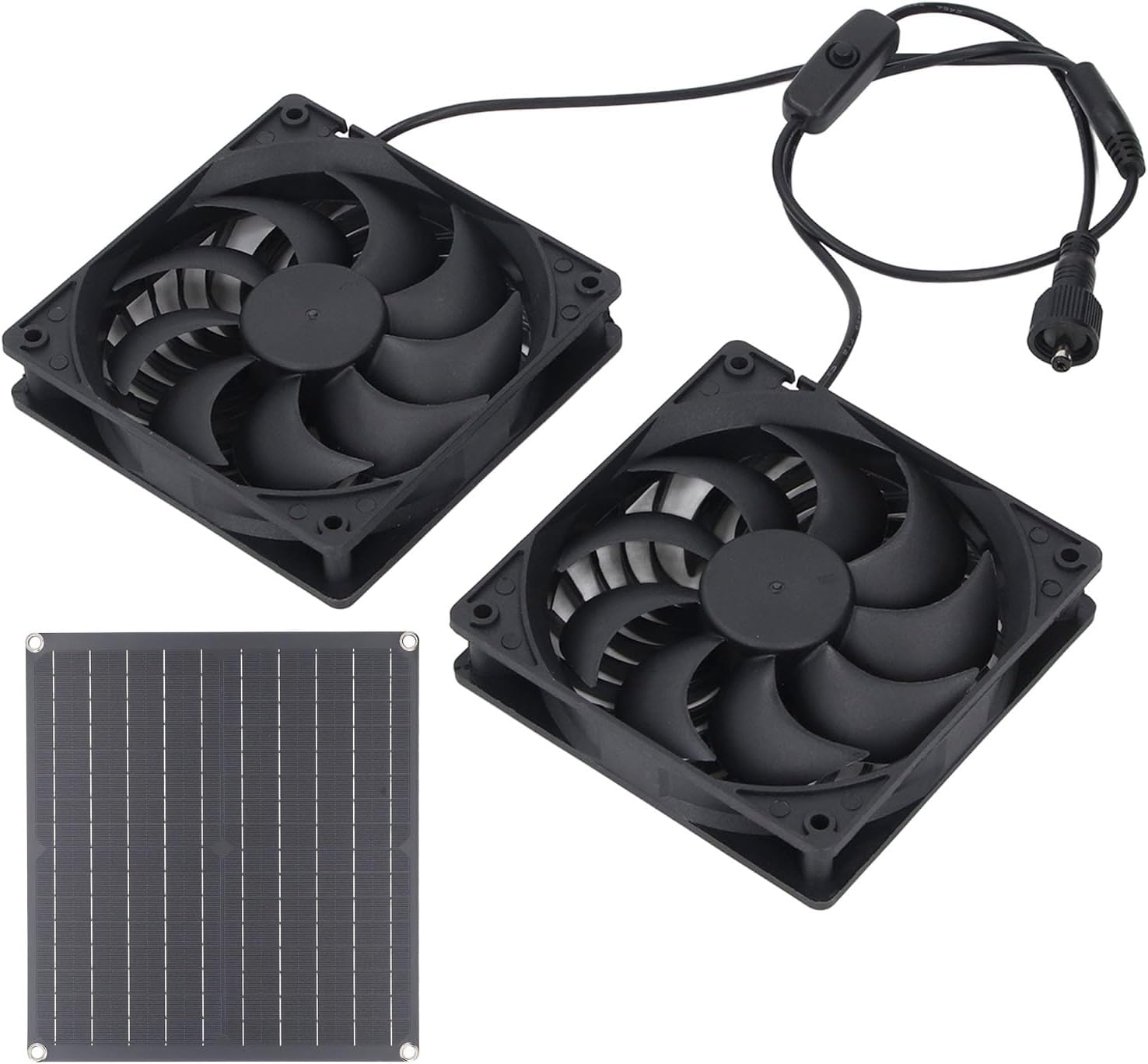 lyrlody Ventilatore di Scarico Solare 25W IPX7