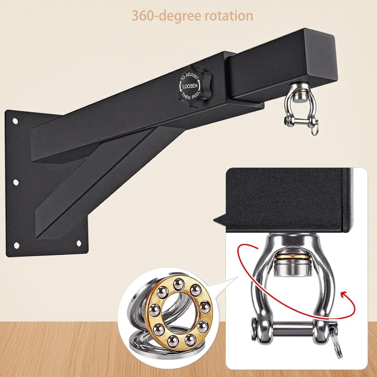 Supporto Murale Regolabile per Sacco da Boxe - immagine 3