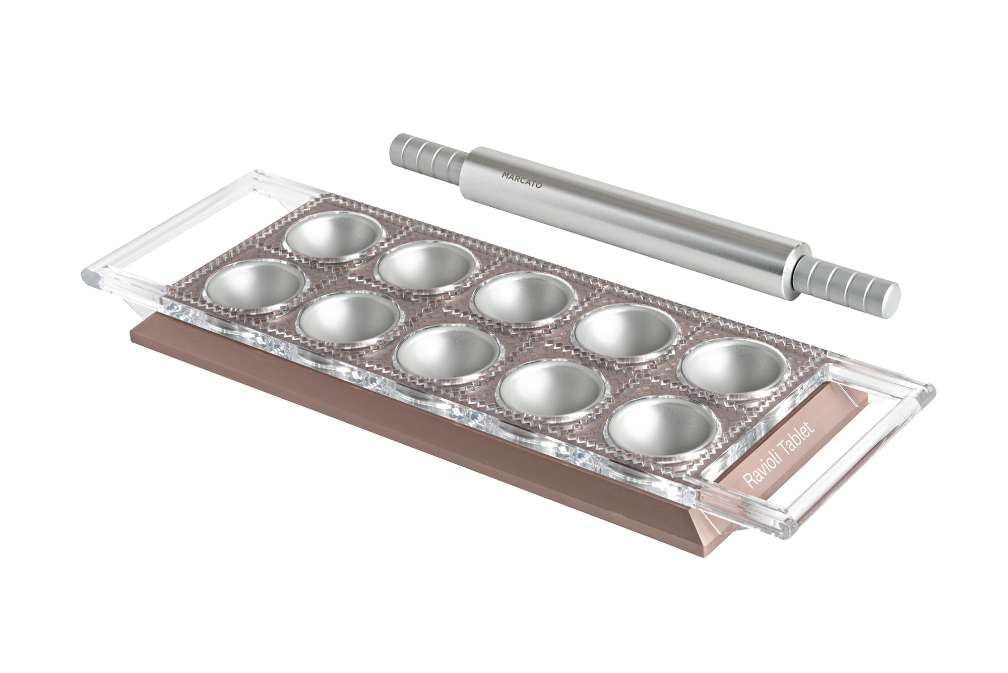 Marcato Ravioli Tablet - Stampo per Ravioli Powder Rosa
