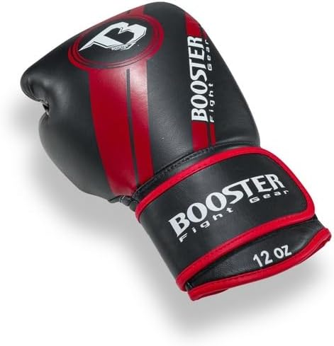 Booster Guanti Boxe BGL-1 V3 Nero/Rosso, Once:14 oz - immagine 4
