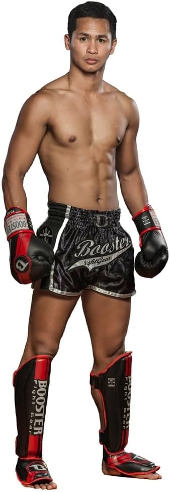 Booster Guanti Boxe BGL-1 V3 Nero/Rosso, Once:14 oz - immagine 6