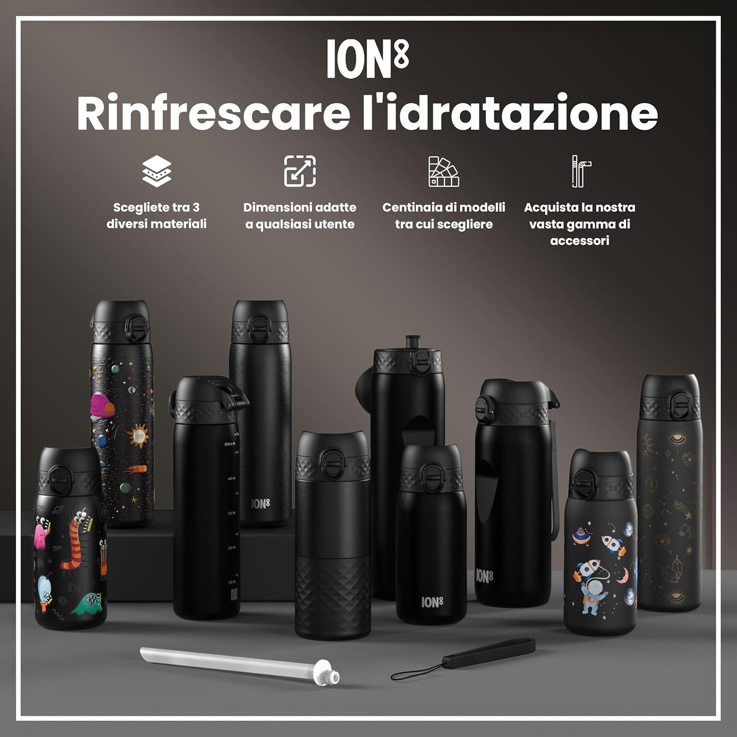 Ion8 Borraccia Inox Leggero per Bambini 400ml - immagine 8